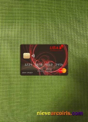 Burkina Faso United bank for Africa mastercard photolook